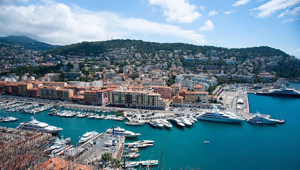 Yacht port de Nice